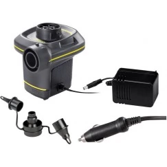 Насос электрический Intex Quick-Fill 66634, 12В/220В адаптер, 3 насадки в комплекте