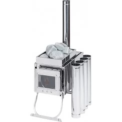 Печь-камин Инвент малая со стационарными экранами 440х280х340 мм