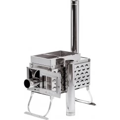 Печь-камин Инвент ПРО малая с экранами трансформерами 440х300х340 мм