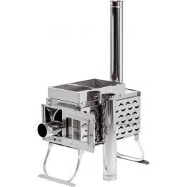 Печь-камин Инвент ПРО малая с экранами трансформерами 440х300х340 мм