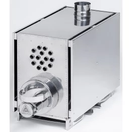Печь Инвент средняя со встроенным теплообменником и вентилятором 740х310х490 мм