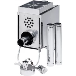 Печь Инвент средняя со встроенным теплообменником и вентилятором 740х310х490 мм