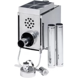 Печь Инвент средняя со встроенным теплообменником и вентилятором 740х310х490 мм