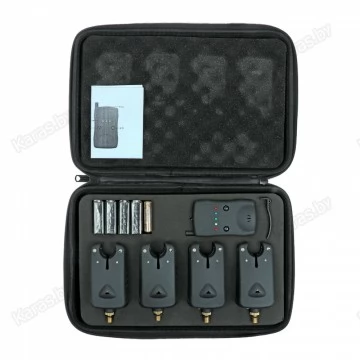 Набор сигнализатор клёва JY-31 4 шт. + пейджер