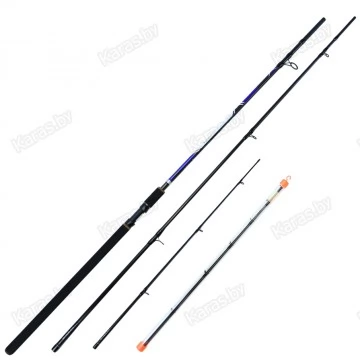 Удилище фидерное Kaida Level 390, углеволокно, 3.9 м, тест: 50-150 г, 300 г