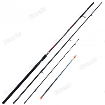 Удилище фидерное Kaida Level 425, углеволокно, 4.25 м, тест: 60-180 г, 400 г