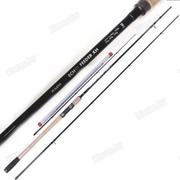 Удилище фидерное Kaida Echo XH 330, углеволокно, 3.3 м, тест: до 100 г, 222 г