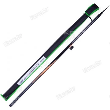 Удочка маховая Kaida Black Hawk 400, углеволокно, 4 м, тест: 10-30 г, 160 г
