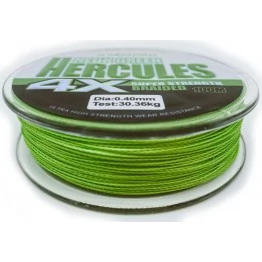Леска плетёная Kaida Pro Hercules 4x 100 м (салатовая)