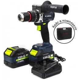 Шуруповерт-электробур Kaida BID-2 130 Нм, 21V, 2х8Ah