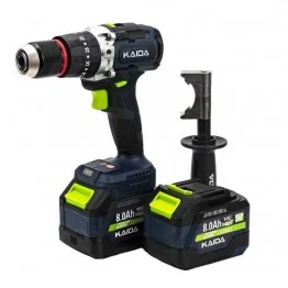 Шуруповерт-электробур Kaida BID-2 130 Нм, 21V, 2х8Ah