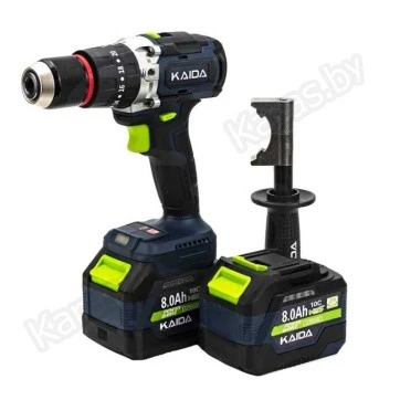 Шуруповерт-электробур Kaida BID-2 130 Нм, 21V, 2х8Ah