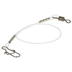 Набор поводков флюорокарбоновых Bison Fluoro Leaders с вертлюгом и застёжкой (5 шт.)