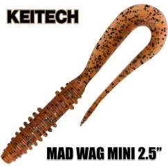 Твистеры Keitech Mad Wag Mini 2.5"