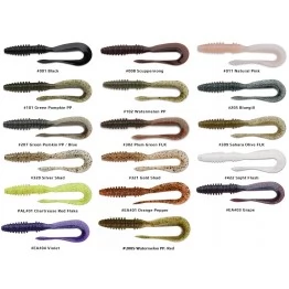 Твистеры Keitech Mad Wag Mini 2.5"