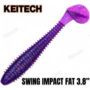 Виброхвосты Keitech Swing Impact Fat 3.8"