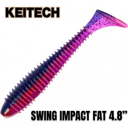 Виброхвосты Keitech Swing Impact Fat 4.8"