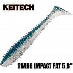 Виброхвосты Keitech Swing Impact Fat 5.8"
