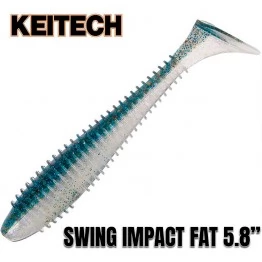 Виброхвосты Keitech Swing Impact Fat 5.8"