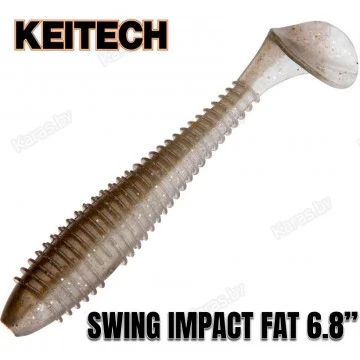 Виброхвосты Keitech Swing Impact Fat 6.8"