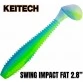 Виброхвосты Keitech Swing Impact Fat 2.8"