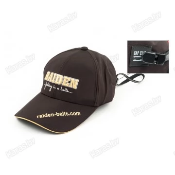 Кепка Raiden THY-02. коричневая. нейлон с клипсой
