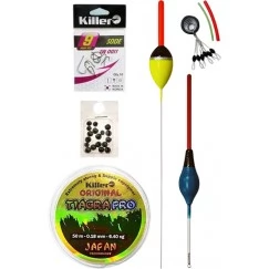 Набор для летней рыбалки Killer (2.0 - 3.0 г)