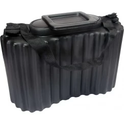 Кан рыболовный для живца из EVA Колесник Профессионал 7,5 л черный