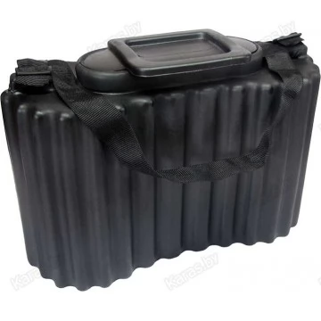 Кан рыболовный для живца из EVA Колесник Профессионал 7,5 л черный
