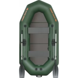 Надувная 2-местная ПВХ лодка Kolibri K-250T (пол-книжка)
