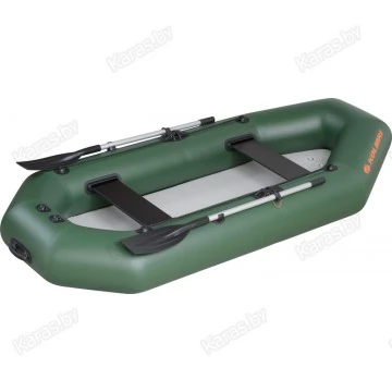 Надувная 2-местная ПВХ лодка Kolibri K-260T (надувное дно AirDeck)