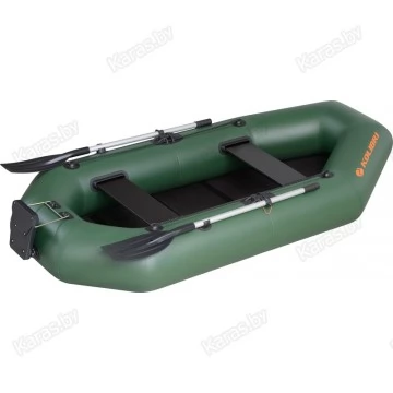 Надувная 2-местная ПВХ лодка Kolibri K-260T (пол-книжка)