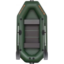 Надувная 2-местная ПВХ лодка Kolibri K-260T (реечный настил)
