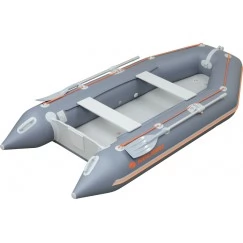 Надувная 2-местная ПВХ лодка Kolibri KM-280 (надувной пол AirDeck)