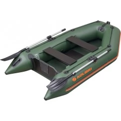 Надувная 2-местная ПВХ лодка Kolibri KM-280 (пол-книжка)