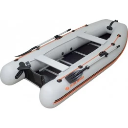 Надувная 4-местная ПВХ лодка Kolibri KM-330DSL