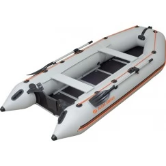 Надувная 5-местная ПВХ лодка Kolibri KM-360D (фанерный пайол)