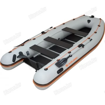 Надувная 6-местная ПВХ лодка Kolibri KM-400DSL