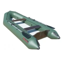 Надувная 2-местная ПВХ лодка Лидер Тайга 290 НД AirDeck