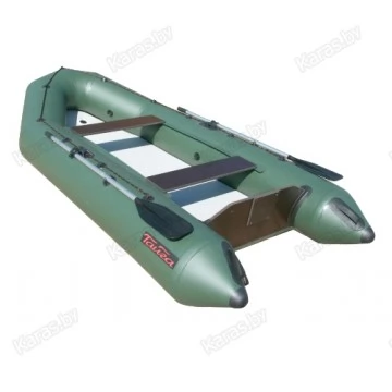 Надувная 2-местная ПВХ лодка Лидер Тайга 290 НД AirDeck