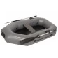 Надувная 1 местная ПВХ лодка Лоцман С-200 (без настила, серая) 