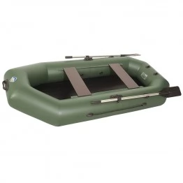 Надувная 2-ух местная ПВХ лодка Лоцман Профи С-240М РС (реечный настил)