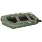 Надувная 2-ух местная ПВХ лодка Лоцман Профи С-240М РС (реечный настил)