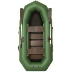 Надувная 2-ух местная ПВХ лодка Лоцман Профи С-240М РС (реечный настил)