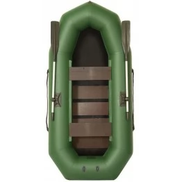 Надувная 2-ух местная ПВХ лодка Лоцман Профи С-240М РС (реечный настил)