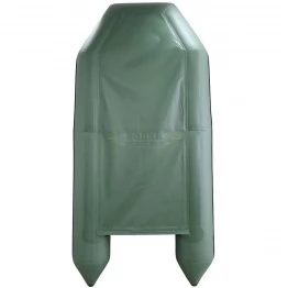 Надувная 2-местная ПВХ лодка Лодки Поволжья 2800 (зеленая)