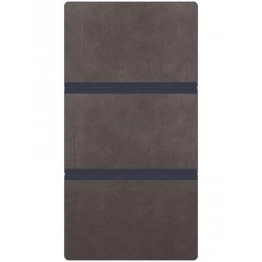 Надувная 2-местная ПВХ лодка Лодки Поволжья S-265 (серая, жесткая слань)