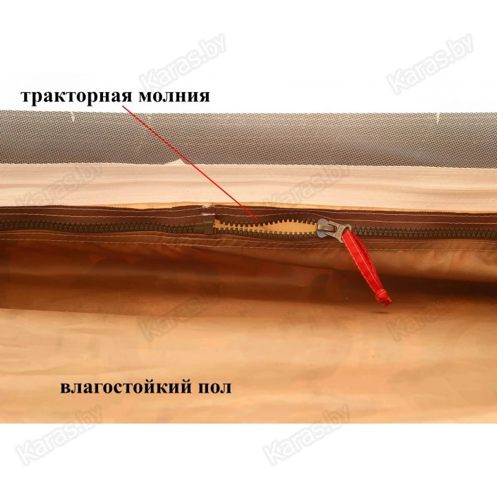 Палатка всесезонная Лотос 5У Шторм (3.20x3.60x2.05 м)