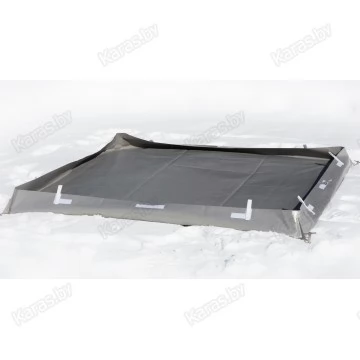 Дно гидроизоляционное Лотос Куб 3 (210х210) с отверстиями под лунки (в комплекте 3 фланца)