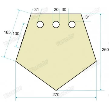 Пол утепленный Лотос 3 ПУ4000 с отверстиями под лунки (в комплекте 3 фланца)